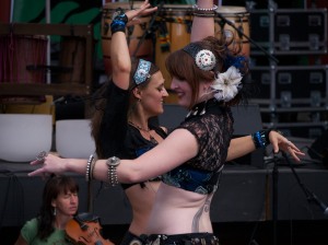 Dancers at Bend Roots Festival